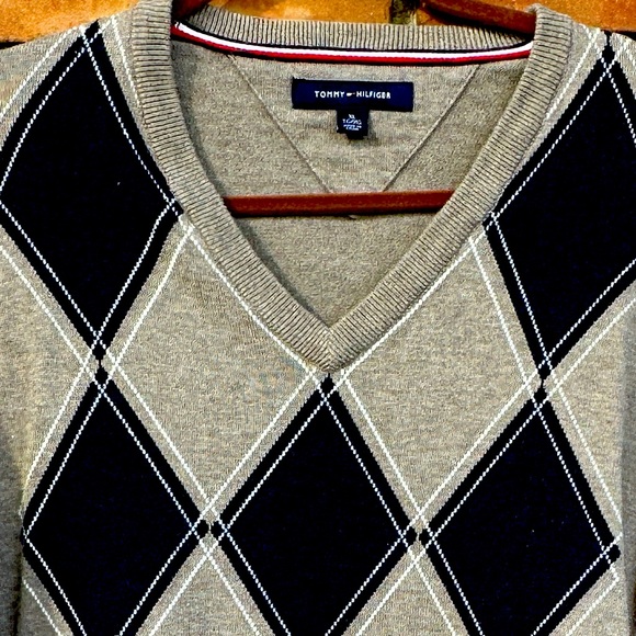Tommy Hilfiger Other - 2XL Tommy Hilfiger Argyle Front Pullover
